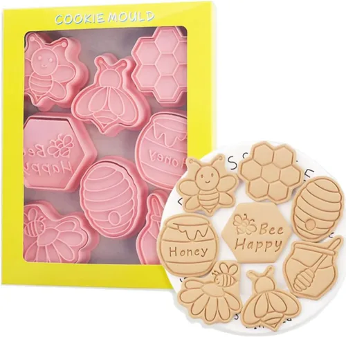 Miniatura 15 de 8 Piezas Moldes de Galletas de la Estatua de la Libertad para Hornear Moldes de Galletas, Prensa Torre Eiffel, Juego de Moldes de Galletas