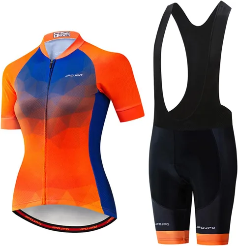 Miniatura 40 de Hotlion Conjuntos de camisetas de ciclismo para mujer, ropa de ciclismo de verano, trajes de bicicleta de carretera, ropa de ciclismo de manga corta