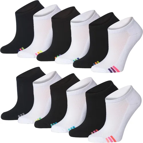 Miniatura 12 de Tipi Toe Women’s 12 Pack Cushioned Low Cut Socks – Breathable, Moisture-Wicking Athletic Comfort for Running & Daily Wear