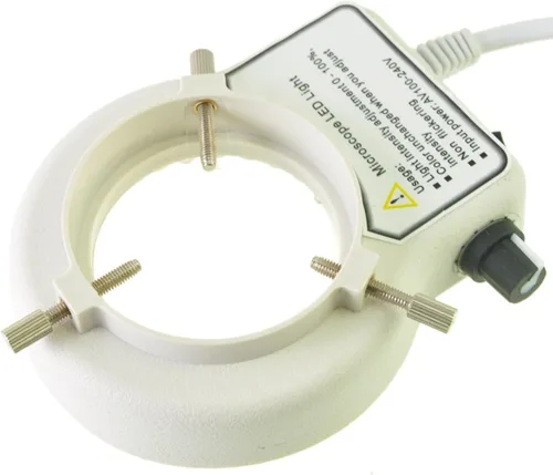 Miniatura 2 de AmScope LED-80S 80 - Anillo de luz LED compacto con atenuador incorporado