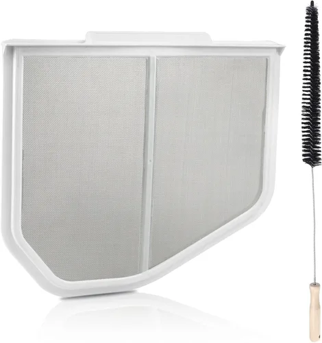 W10120998 Filtro de captura de pelusa para secadora de acero inoxidable para repuesto de pantalla de pelusa de secadora Whirlpool Kenmore Maytag