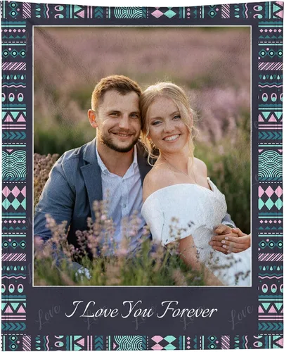 Miniatura 44 de Manta personalizada con foto, manta personalizada con imagen para regalos de pareja, mantas de franela personalizadas para adultos, niños