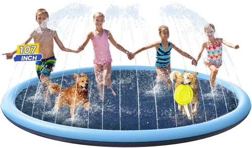 Miniatura 9 de PETOCAT Almohadilla antideslizante para perros, para piscina, extra grande, para niños, perros, bebés, piscina de verano al aire libre, juguete