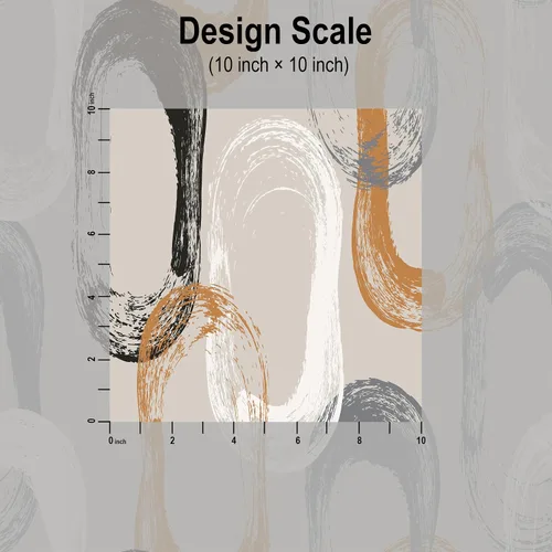 Miniatura 7 de Blooming Wall DPYB12 - Papel tapiz autoadhesivo extraíble con círculos de elipse geométricos, decoración de pared