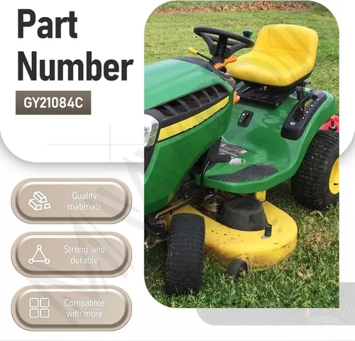 Miniatura 2 de GY21084C GY21773 GY21084 GX22456 Escudo LH/RH con tornillos compatibles con tractores John D-eere 107S, D100, D105, D110, D120, D125, D130 Series