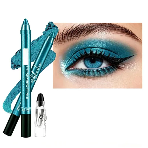 Miniatura 7 de Sombra de ojos en barra negra, delineador de ojos iluminador, barra iluminadora de ojos, sombra de ojos cremosa brillante, sombra de ojos Negro #7