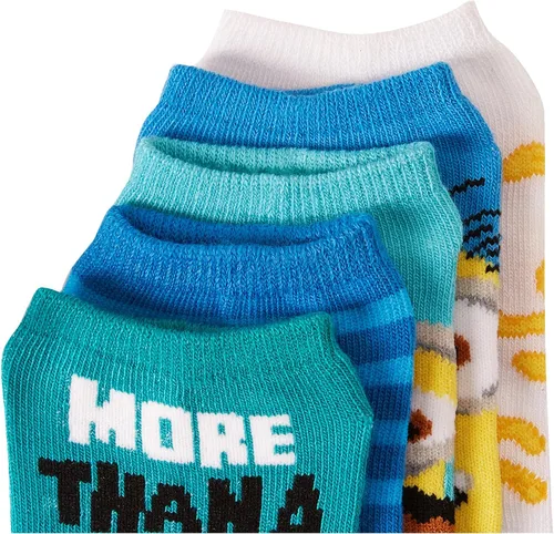 Miniatura 3 de Despicable Me Paquete de 5 calcetines invisibles para bebés y niñas Minions