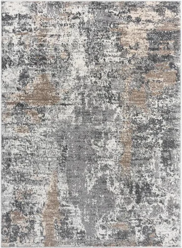 Miniatura 9 de LUXE WEAVERS Colección Euston 7679 - Alfombra de área abstracta azul de 2 x 7 pies