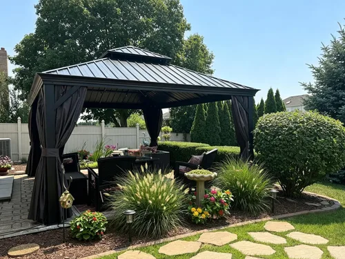 Miniatura 15 de Purple leaf - Gazebo para exteriores.
