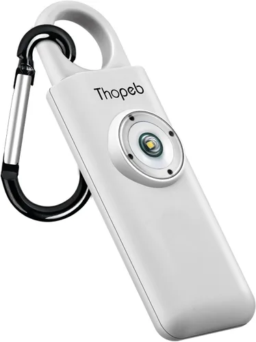 Miniatura 10 de Thopeb – La alarma de seguridad personal original para mujeres Autodefensa – Llavero de sirena de autodefensa para adultos mayores y niños – Sirena