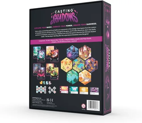 Miniatura 2 de Juego de mesa Unstable Games Casting Shadows - Juego de estrategia de fantasía por turnos para 2-4 jugadores, de 12 años en adelante - 30-60 minutos