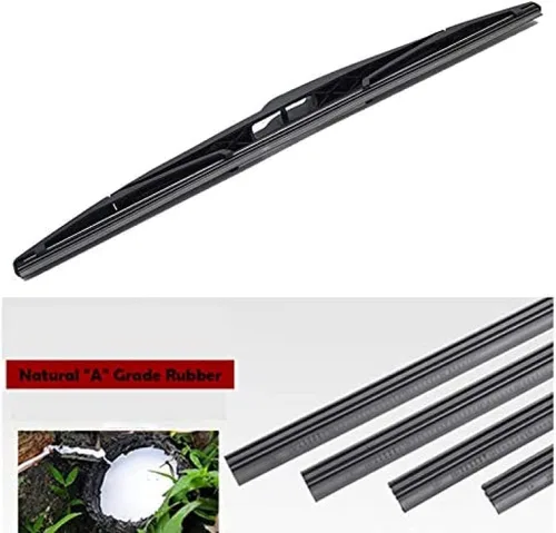 Miniatura 5 de Juego de limpiaparabrisas trasero, compatible con Peugeot 207 Hatchback 2006-2014 de 16 pulgadas y repuesto de brazo