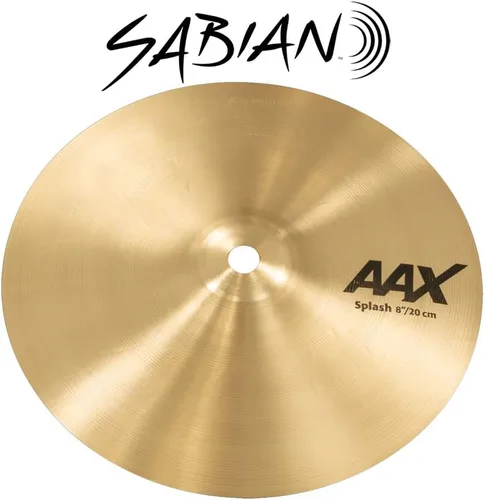 Miniatura 6 de SABIAN Salpicadura AAX de 8 pulgadas, acabado brillante