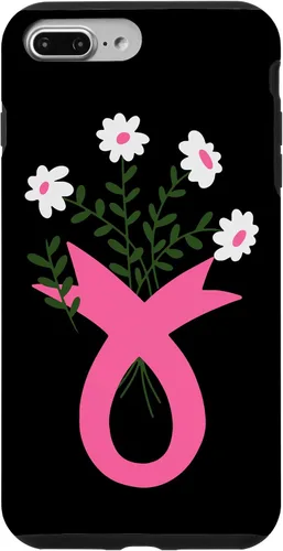 Miniatura 12 de Flower Jar Pink Ribbon Breast cancer Awareness Month Women Case for iPhone 16