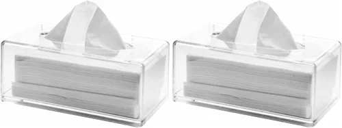 Miniatura 10 de Funda de cuero sintético para caja de pañuelos