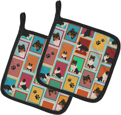 Miniatura 47 de Caroline's Treasures MLM1149PTHD - Juego de soportes para ollas de cocina resistentes al calor, almohadillas calientes para horno para cocinar