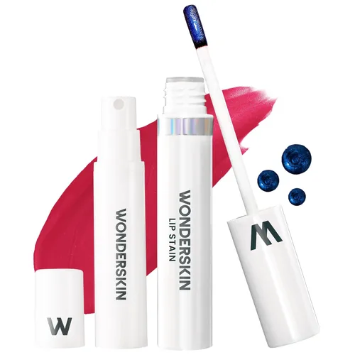 Miniatura 23 de Wonderskin Wonder Blading Mancha de Labios Todo el Día Mascarilla Despegable y Kit Revelador - Tinte de Labios Nude Duradero e Impermeable, Kit