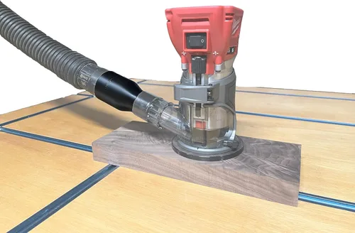 Miniatura 7 de Adaptador de manguera para enrutadores DeWalt y Milwaukee - DCW600B, DWP611, 2723-20 - Fabricado en Estados Unidos (manguera de 1-1/4 pulgadas)