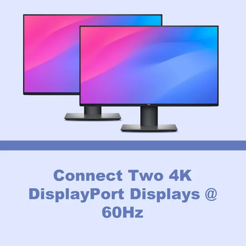 Miniatura 5 de Sonnet DisplayLink Dual 4K 60Hz DisplayPort Adapter - USB 3.0 y Thunderbolt - Mac y PC