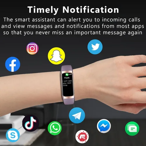 Miniatura 6 de Fitness Tracker with Heart Rate/Blood Oxygen/Sleep Monitor, 20+ Sports Modes Smart Watches for Women/Men, Activity & Step Tracker Smart Watch for
