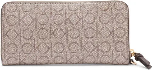 Miniatura 2 de Calvin Klein Artículo clave Saffiano Continental Zip Alrededor Cartera con correa de muñeca