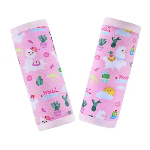 Miniatura 14 de COOLBEBE Almohadillas para Correas de Asiento de Automóvil para Bebés y Niños, Fundas de Cinturón de Seguridad Súper Suaves para Todos los Asientos