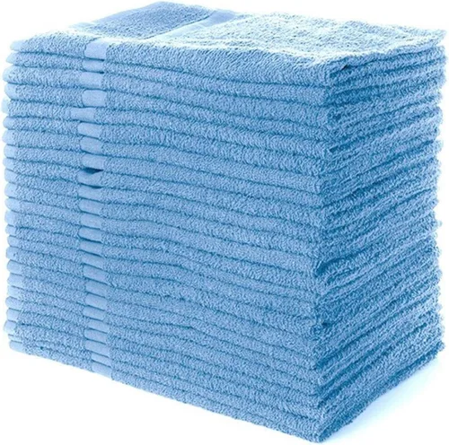 Miniatura 6 de SIMPLI-Magic Toallas de mano de algodón de 16 x 27 pulgadas (paquete de 12) – Toallas suaves para baño, cocina, salón y gimnasio (beige)