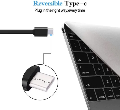 Miniatura 3 de Cable USB retráctil tipo C tipo C cargador USB C a USB A Cable de carga de sincronización de datos Note 8 Cargador para Samsung Galaxy Note 9, S22