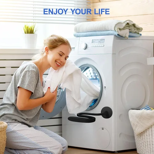 Miniatura 7 de Accesorio de puerta de lavadora de carga frontal mejorado, accesorio para puerta de lavadora Stable Washer Door Prop Magnetic, Keep Washer Door