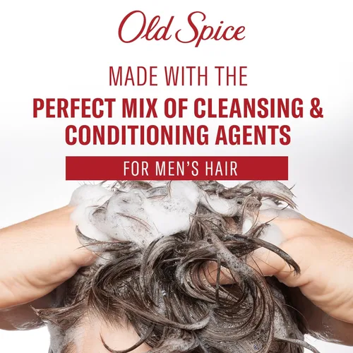 Miniatura 5 de Old Spice Juego de champú y acondicionador 2 en 1 para hombre, Swagger, aroma a madera de cedro y lima, para todo tipo de cabello, cabello más