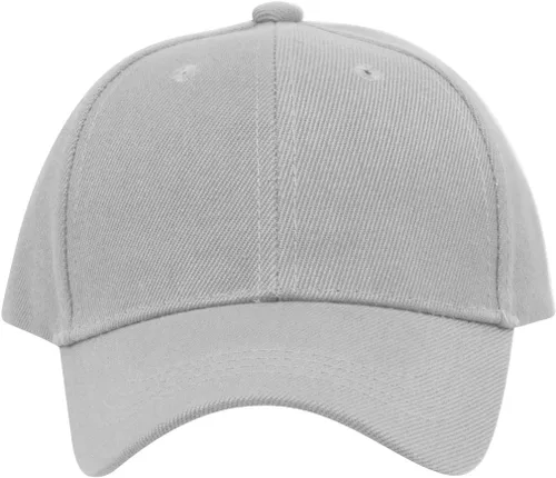 Miniatura 36 de TOP HEADWEAR Sombrero de béisbol ajustable con cierre de velcro para niños en blanco