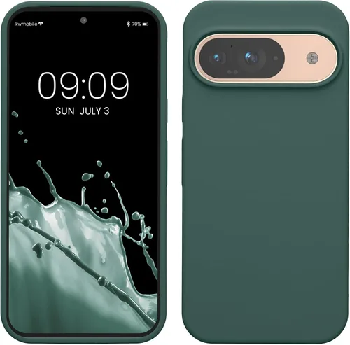 Miniatura 367 de kwmobile Funda Compatible con Google Pixel 6 Pro - Funda de Teléfono de Silicona TPU con Acabado Suave - Azul Caribe