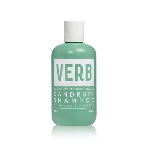 VERB® Champú para la caspa - para una limpieza suave y fuerza clínica para aliviar la caspa con ácido salicílico al 3%