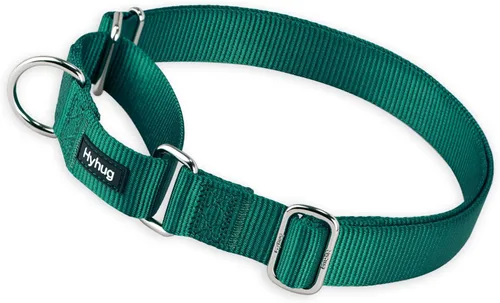 Miniatura 13 de Collar Hyhug Pets de nailon resistente, cómodo y seguro, para entrenamiento profesional, martingala, uso diario, para caminar, antiescape, para Azul