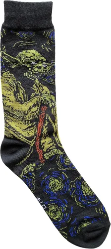 Miniatura 2 de STAR WARS Calcetines para hombre con temática de noche estrellada, paquete de 5 pares, talla 6-12, Multi