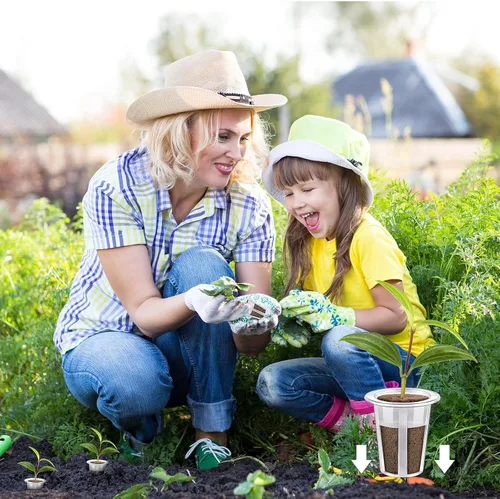 Miniatura 5 de Jutom Kit de 60 esponjas hidropónicas para cultivo de semillas