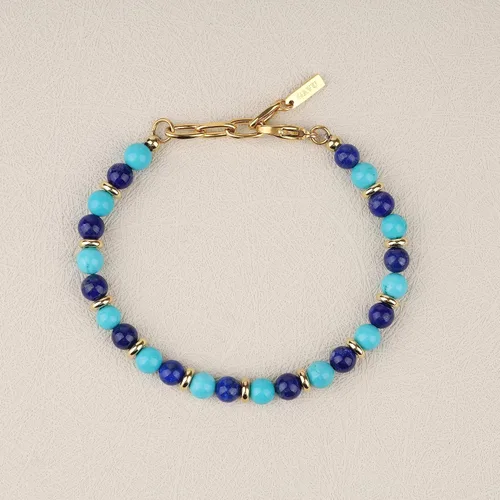 Miniatura 4 de GAVU Pulsera de cuentas de acero inoxidable para hombre