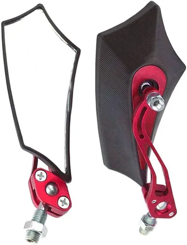 Miniatura 8 de ESUPPORT Oro Universal Motocicleta Motocicleta 0.315 in 0.394 in Espejo Lateral Vista Trasera ATV Scooter Bike