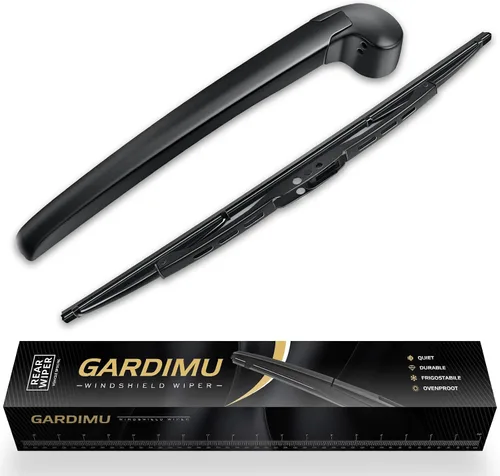 Miniatura 8 de Conjunto de limpiaparabrisas trasero y brazo para Audi Q8, GARDIMU Conjunto de brazo y escobilla de limpiaparabrisas trasero para todas