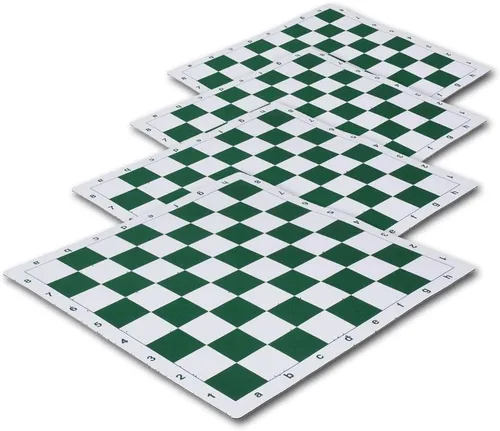 Miniatura 3 de Tablero de ajedrez de torneo estilo alfombrilla de ratón - 2.25" por la Federación de Ajedrez de los Estados Unidos negro 4