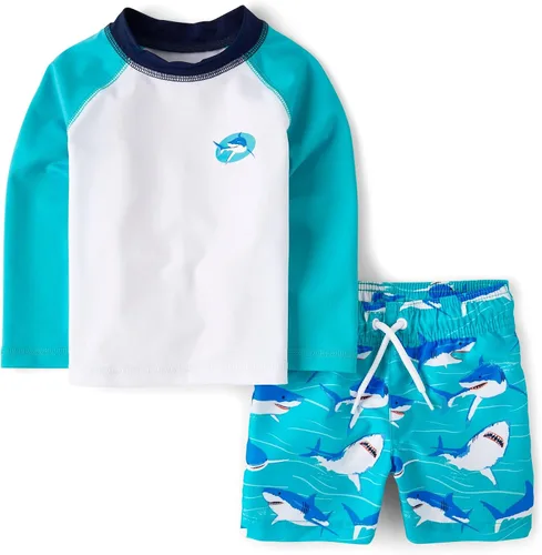 Miniatura 9 de The Children's Place Conjunto de 2 piezas de camiseta de manga larga para bebés y niños pequeños