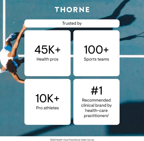 Miniatura 8 de THORNE - Monohidrato de creatina micronizada en polvo, apoyo para los músculos y función cognitiva*, para mujeres y hombres, fresa, certificado NSF