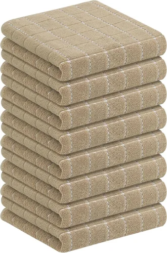 Miniatura 38 de Homaxy Paños de cocina 100% algodón de felpa, toallas de cocina ultra suaves y absorbentes para la cocina, adecuadas para secar y lavar platos
