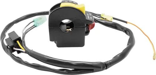 Miniatura 3 de M MATI Control de manillar Kill Stop Interruptor de Faro Botón para Suzuki LT250R QuadRacer 250 1987-1992 37400-19A10