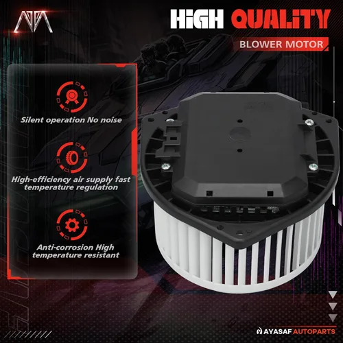 Miniatura 3 de 700193 Conjunto de motor de soplador HVAC para Nissan 350Z/370Z/Altima/Pathfinder/Murano/GT-R, para Infiniti EX FX G Q QX JX M Series