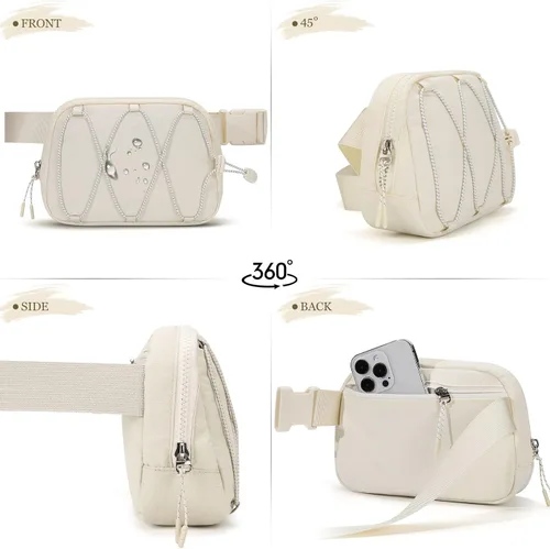 Miniatura 5 de MAXTOP Bolsos cruzados pequeños para mujer, riñonera con correa ajustable