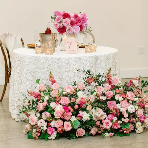 Miniatura 130 de FACINOC Ramos de Rosas Artificiales Naranjas, Juego de Caja de Flores Artificiales con Tallos para DIY, Bodas, Despedidas de Soltera, Decoraciones