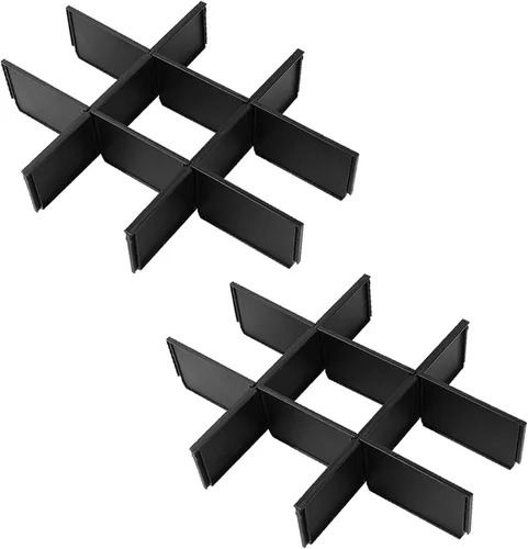 Miniatura 7 de 48-22-8473 Divisores de paquetes para Milwau-kee Packout 3 Cajones Divisores Caja de herramientas (negro)