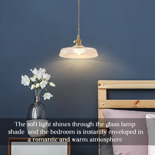 Miniatura 2 de Luces colgantes para isla de cocina, pantalla de cristal retro de 9.1 pulgadas, lámpara colgante, cable de luz trenzado industrial, luces colgantes