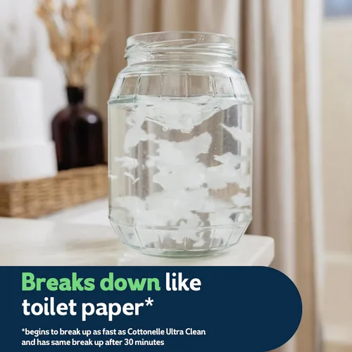 Miniatura 5 de Cottonelle FreshCare - Recambio de paños de limpieza desmontables de 168 unidades (paquete de 8), 10036000489856, 1
